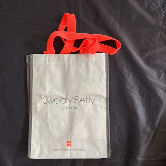 Sweaty Betty London Tote Bag Measures 12 inches top to bottom. Pre-owned - Picture 2 of 5